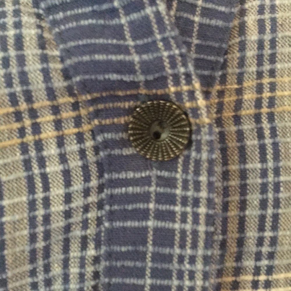 CJ Banks Plaid Button Down - Picture 2 of 7
